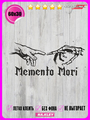 Наклейка на авто Мементо мори 60х30