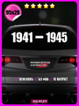 Наклейка на авто 1941-1945 95х20