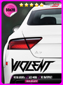 Наклейка на авто Violent 55x20