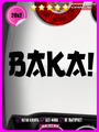 Наклейка на авто Baka 20x7