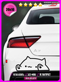 Наклейка на авто Nyan cat 20x10
