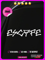 Наклейка на авто Escape 20х6